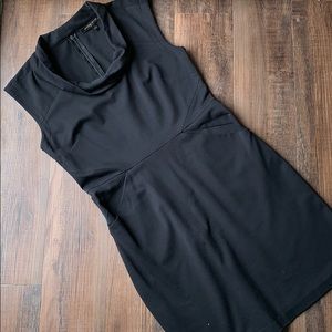 Cynthia Steffe little black dress with cowl neck